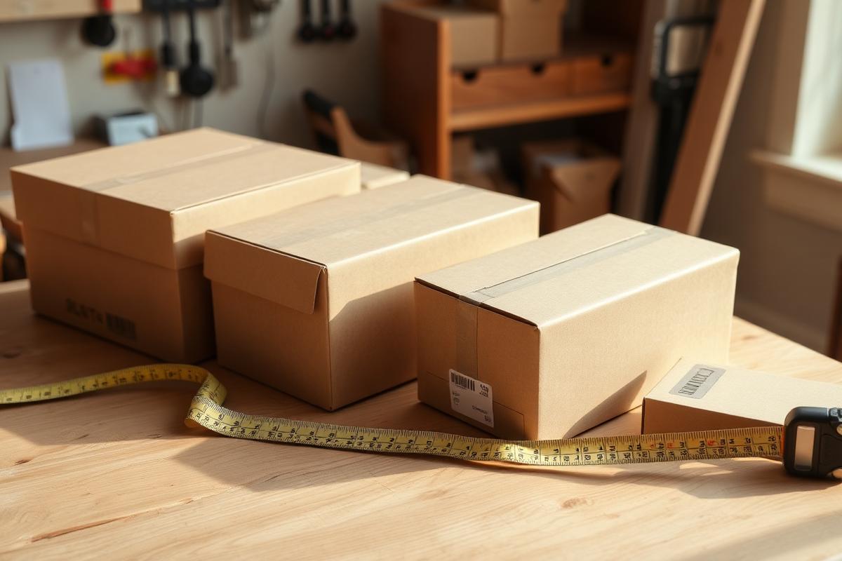 Storing packaging stock without waste